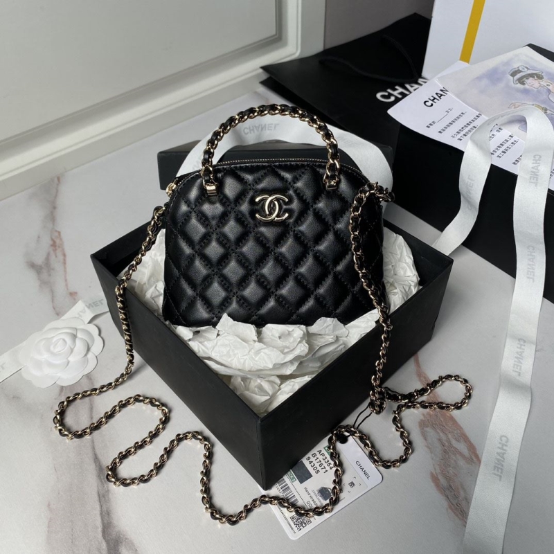 Ch*el top handle bags